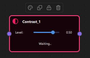 Contrast Operation Node